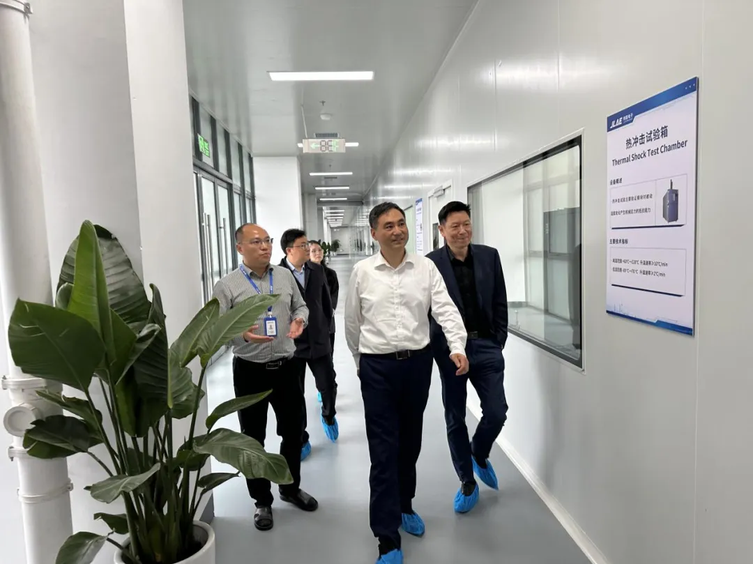 合肥产投集团董事长江鑫调研J9集团电子
